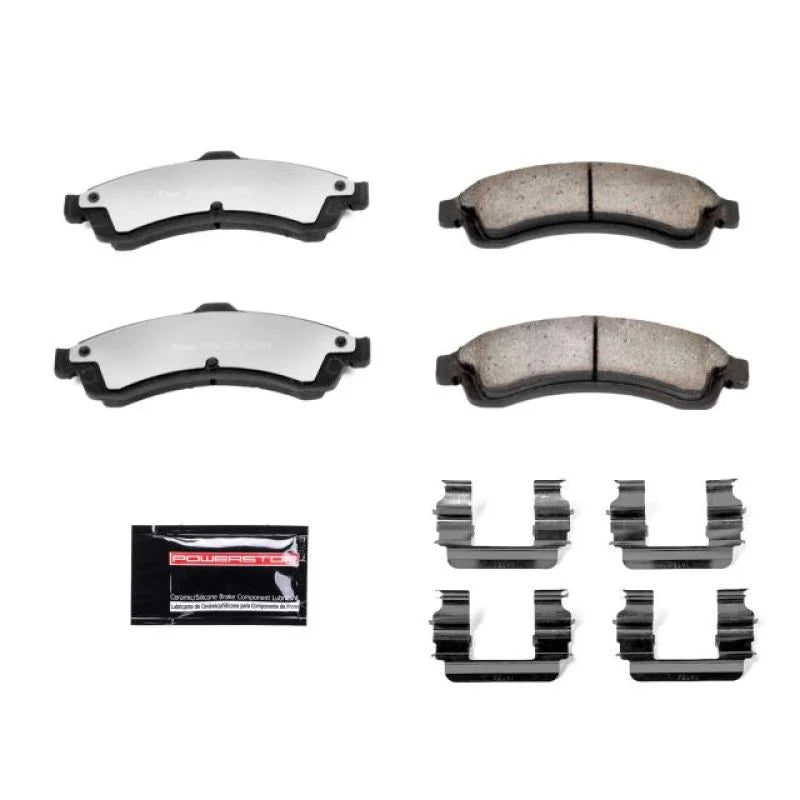 PowerStop Front Z36 & Tow Brake Pads w/Hardware fits 2004 2005 Buick Rainier / 2004 2005 Buick Rainier Cxl / 2003-2006 Che...