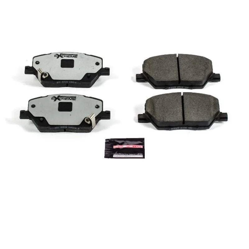 PowerStop Front Z36 & Tow Brake Pads w/Hardware fits 2023-2025 Dodge Hornet / 2016-2023 Fiat 500X / 2019-2023 Jeep Compass...