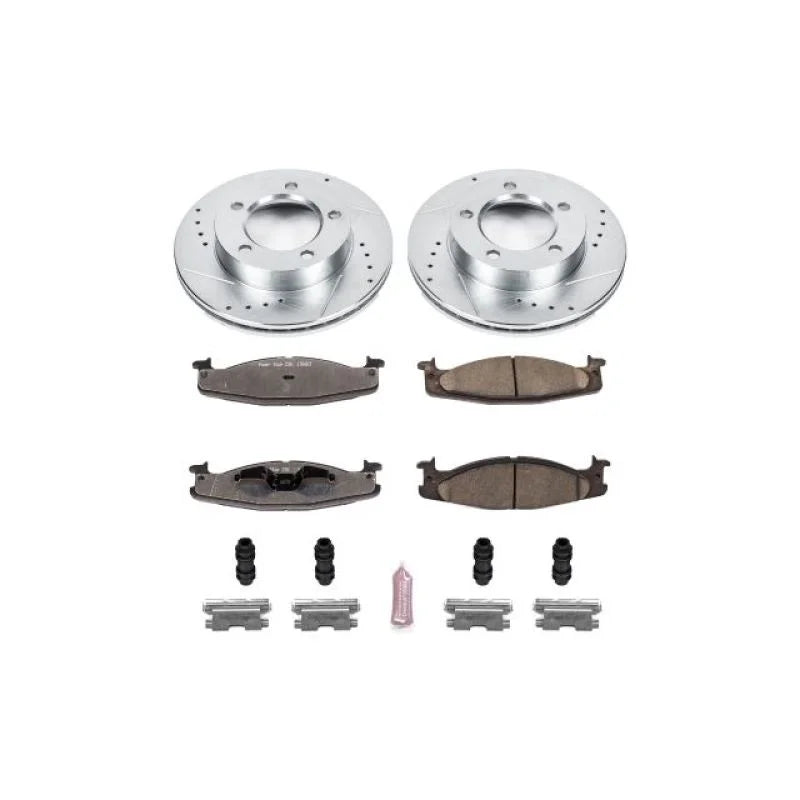 PowerStop Front Z36 Truck & Tow Brake Kit fits 1994-1996 Ford Bronco / F-150 - Main Product View