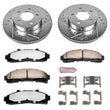 Load image into Gallery viewer, PowerStop Front Z36 Truck &amp; Tow Brake Kit fits 1995-2001 Ford Explorer / 1998-2002 Ford Ranger / 1998-2002 Mazda B-Series - Main Product Vi...