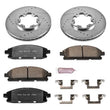Load image into Gallery viewer, PowerStop Front Z36 Truck &amp; Tow Brake Kit fits 1996-1998 Nissan Pathfinder LE - Main Product View