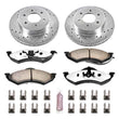 Load image into Gallery viewer, PowerStop Front Z36 Truck &amp; Tow Brake Kit fits 1999 Dodge Dakota / 1998-1999 Dodge DURANGO - Main Product View