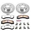 Load image into Gallery viewer, PowerStop Front Z36 Truck &amp; Tow Brake Kit fits 1999-2004 Jeep Grand Cherokee - Main Product View