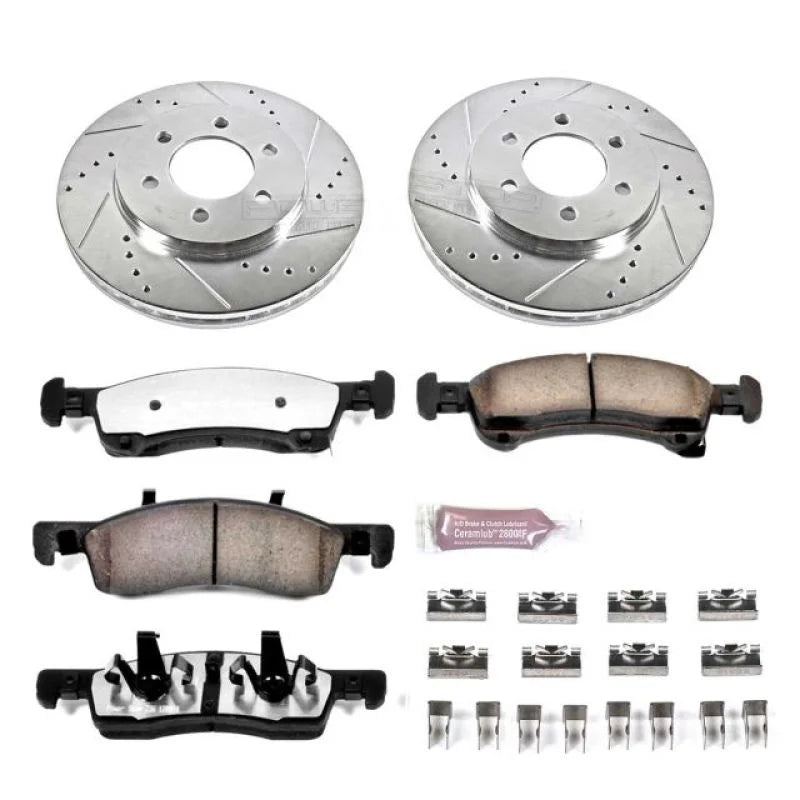 PowerStop Front Z36 Truck & Tow Brake Kit fits 2002-2006 Ford Expedition / 2003-2006 Lincoln Navigator - Main Product View