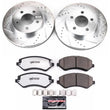 Load image into Gallery viewer, PowerStop Front Z36 Truck &amp; Tow Brake Kit fits 2002-2007 Jeep Liberty - Main Product View