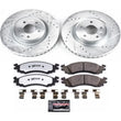 Load image into Gallery viewer, PowerStop Front Z36 Truck &amp; Tow Brake Kit fits 2010 Ford Taurus SHO - Main Product View