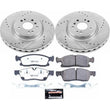 Load image into Gallery viewer, PowerStop Front Z36 Truck &amp; Tow Brake Kit fits 2016-2017 Mercedes-Benz GLE300D / 2016-2017 Mercedes-Benz GLE350 / 2015 Mer...