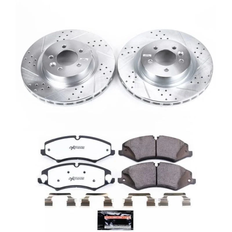 PowerStop Front Z36 Truck & Tow Brake Kit fits 2017 Land Rover Discovery / 2014-2017 Land Rover Range Rover / 2014-2017 La...