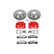 Load image into Gallery viewer, PowerStop Front Z36 Truck &amp; Tow Brake Kit w/Calipers fits 1995-2001 Ford Explorer / 1998-2002 Ford Ranger / 1998-2002 Mazd...