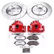 Load image into Gallery viewer, PowerStop Front Z36 Truck &amp; Tow Brake Kit w/Calipers fits 2003 Chrysler Voyager LX
