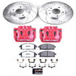 Load image into Gallery viewer, PowerStop Front Z36 Truck &amp; Tow Brake Kit w/Calipers fits 2005-2009 Nissan Quest / 2004-2009 Nissan Quest S