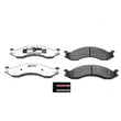 Load image into Gallery viewer, PowerStop Front Z36 Truck &amp; Tow Brake Pads w/Hardware fits 1992-1994 Ford E-250 / 1992-1994 Ford E-250 Econoline / 1992-19...