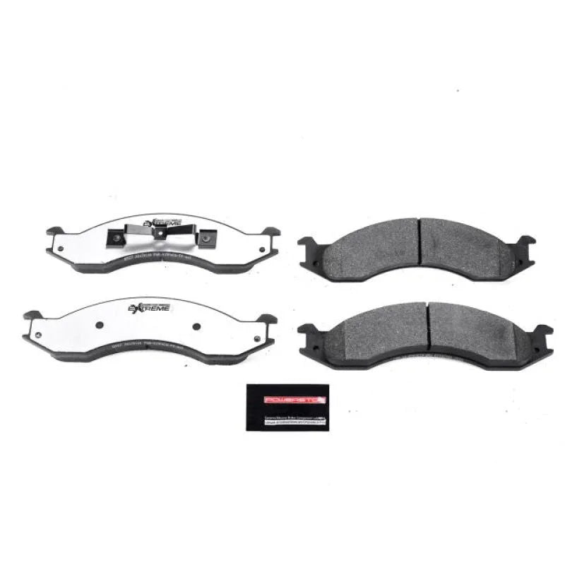 PowerStop Front Z36 Truck & Tow Brake Pads w/Hardware fits 1992-1994 Ford E-250 / 1992-1994 Ford E-250 Econoline / 1992-19...