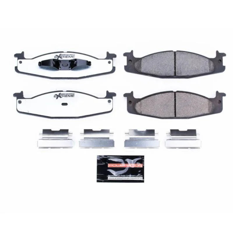 PowerStop Front Z36 Truck & Tow Brake Pads w/Hardware fits 1994-1996 Ford Bronco / 2003 Ford E-150 / 2003 Ford E-150 Club ...