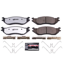 Load image into Gallery viewer, PowerStop Front Z36 Truck &amp; Tow Brake Pads w/Hardware fits 2004-2006 Ford E-150 / E-150 Club WAGON - Main Product View