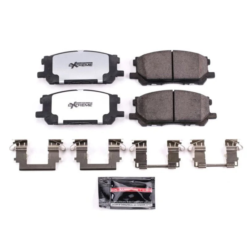PowerStop Front Z36 Truck & Tow Brake Pads w/Hardware fits 2004-2006 Lexus RX330 / 2007-2009 Lexus RX350 / 2006-2008 Lexus...