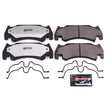 Load image into Gallery viewer, PowerStop Front Z36 Truck &amp; Tow Brake Pads w/Hardware fits 2005-2006 Dodge Ram 1500 SRT-10 / 2005 Ram 1500 - Main Product ...