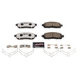 Load image into Gallery viewer, PowerStop Front Z36 Truck &amp; Tow Brake Pads w/Hardware fits 2009 Ford F-150 FX4 - Main Product View