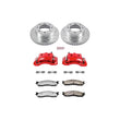 Load image into Gallery viewer, PowerStop Front Z36 Truck &amp; Tow Kit w/Cals fits 2006-2008 Dodge Ram 1500 LARAMIE / 2008 Dodge Ram 1500 SXT / 2003-2008 Dod...