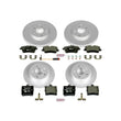Load image into Gallery viewer, PowerStop Front and Rear Eurostop Brake Kit fits 2003 Mercedes-Benz C230 / 2006-2008 Mercedes-Benz SLK280 / 2009-2011 Merc...