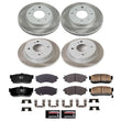 Load image into Gallery viewer, PowerStop Front and Rear Semi-Coated Rotor Kit fits 1991-1996 Infiniti G20 / 1994-1996 Infiniti G20 T