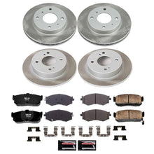 Load image into Gallery viewer, PowerStop Front and Rear Semi-Coated Rotor Kit fits 1991-1996 Infiniti G20 / 1994-1996 Infiniti G20 T