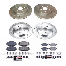 Load image into Gallery viewer, PowerStop Front and Rear Z23 Evolution Brake Kit fits Toyota Prius / 2020-2022 Toyota Prius Prime LE