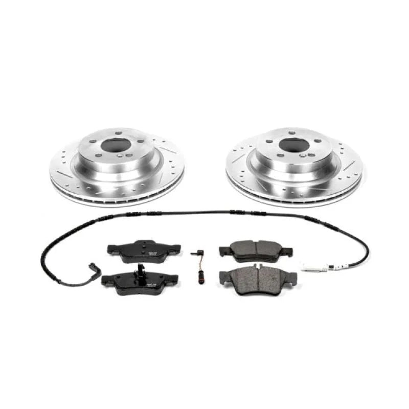 PowerStop Mercedes-Benz E350 Rear Z23 Evolution Sport Brake Kit fits 2003-2009 Mercedes-Benz E350 / E500 - Main Product View