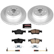 Load image into Gallery viewer, PowerStop Mercedes-Benz E350 Rear Z23 Evolution Sport Coated Brake Kit fits 2003-2009 Mercedes-Benz E350 / E500 - Main Pro...