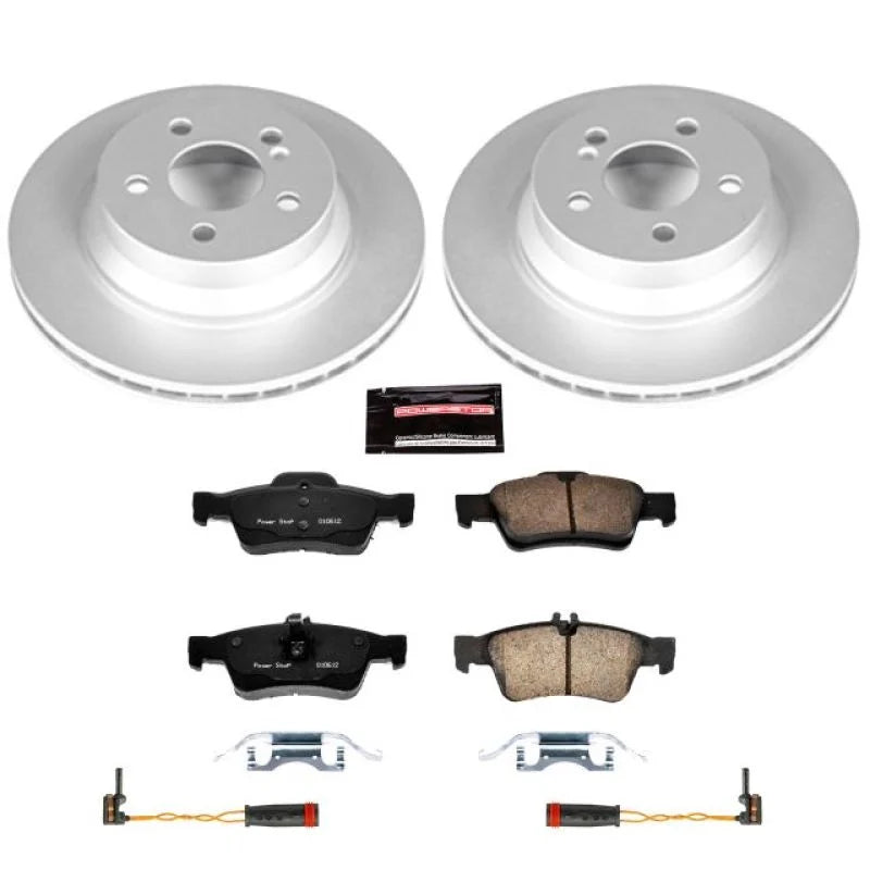 PowerStop Mercedes-Benz E350 Rear Z23 Evolution Sport Coated Brake Kit fits 2003-2009 Mercedes-Benz E350 / E500 - Main Pro...