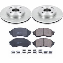 Load image into Gallery viewer, PowerStop Power Stop Autospecialty Brake Kit Front fits 1999-2001 Mazda Protege DX / Mazda Protege - Main Product View