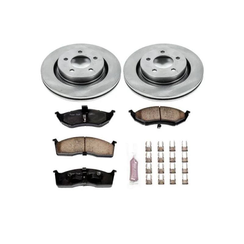 PowerStop Power Stop Autospecialty Brake Kit Front fits 1999-2002 Chrysler 300M / LHS - Main Product View