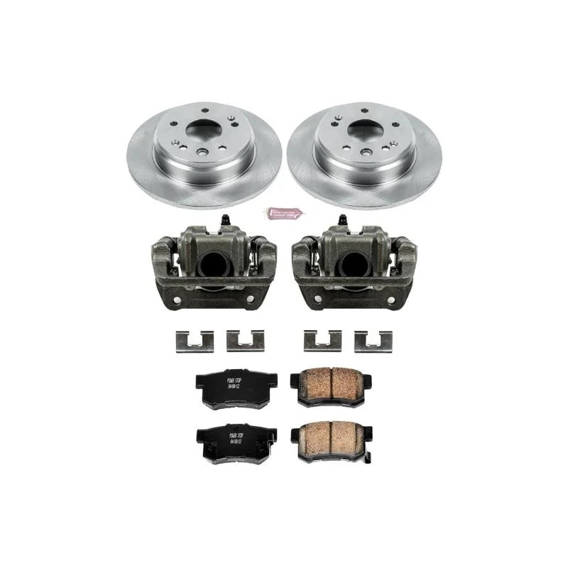 PowerStop Power Stop Autospecialty Brake Kit w/Calipers Rear fits 1999-2003 Acura TL / 2002-2003 Acura TL Type-s / Acura TL