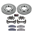 Load image into Gallery viewer, PowerStop Power Stop Autospecialty Kit w/Calipers Front fits 2001-2002 Nissan Frontier SC / 1999-2002 Nissan Frontier SE /...
