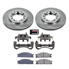 Load image into Gallery viewer, PowerStop Power Stop Autospecialty Kit w/Calipers Front fits 2001-2002 Nissan Frontier SC / 1999-2002 Nissan Frontier SE /...