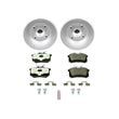 Load image into Gallery viewer, PowerStop Power Stop Euro-Stop Brake Kit Rear fits 1999-2002 Volkswagen Cabrio / 1985-1999 Volkswagen Golf / 1990-1999 Vol...