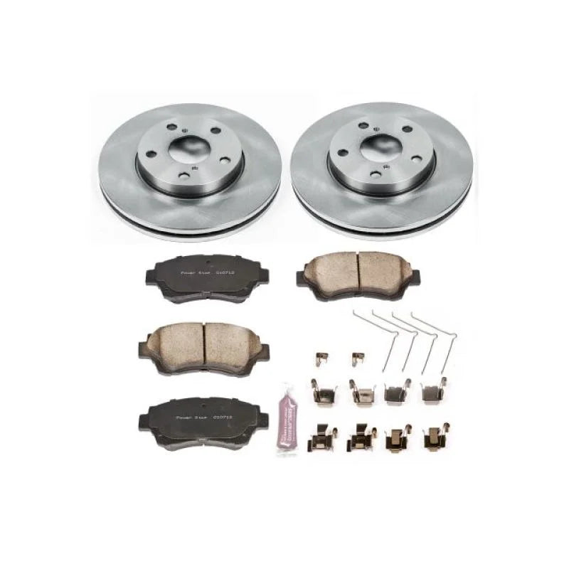 PowerStop Power Stop Front Autospecialty Brake Kit fits 1992-1998 Lexus SC300 - Main Product View