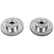 Load image into Gallery viewer, PowerStop Power Stop Front EVOLUTION Drilled &amp; Slotted Rotors - Main Product View