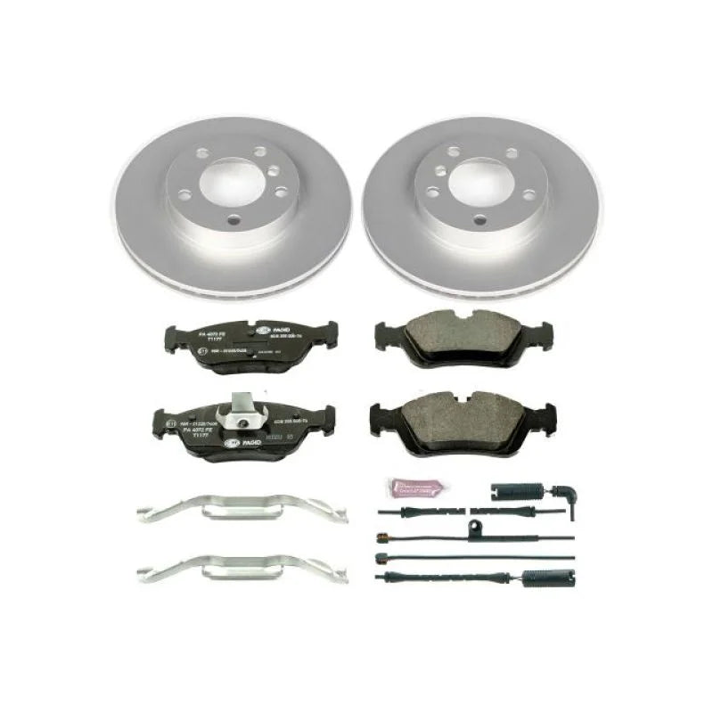 PowerStop Power Stop Front Euro-Stop Brake Kit fits 1992-1998 BMW 318I / 1992-1997 BMW 318IS / 2000 BMW 323CI / 1998-2000 ...