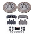 Load image into Gallery viewer, PowerStop Power Stop Front Semi-Coated Rotor Kit fits 1995-1999 Chevrolet C1500 / 1992-1999 Chevrolet C1500 Suburban / 199...