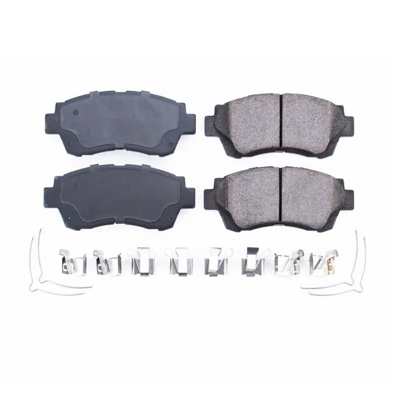 PowerStop Power Stop Front Z17 Ceramic Brake Pads w/Hardware fits 1992-1996 Lexus ES300 / 1990-1992 Lexus LS400 / 1992-199...