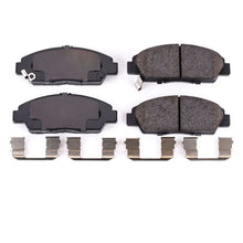 Load image into Gallery viewer, PowerStop Power Stop Front Z17 EVOLUTION Ceramic Brake Pads w/Hardware fits 1992-1996 Honda Prelude - Main Product View