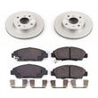 Load image into Gallery viewer, PowerStop Power Stop Front Z17 EVOLUTION GEOMET Coated Brake Kit fits 1992-1996 Honda Prelude - Main Product View
