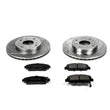 Load image into Gallery viewer, PowerStop Power Stop Front Z23 EVOLUTION Sport Brake Kit fits 1992-1996 Honda Prelude - Main Product View