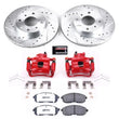 Load image into Gallery viewer, PowerStop Power Stop Front Z26 Street Warrior Brake Kit w/Calipers fits 1993-2006 Nissan Altima / Sentra