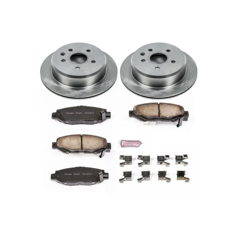 PowerStop Power Stop Rear Autospecialty Brake Kit fits 1992-1998 Lexus SC300 - Main Product View