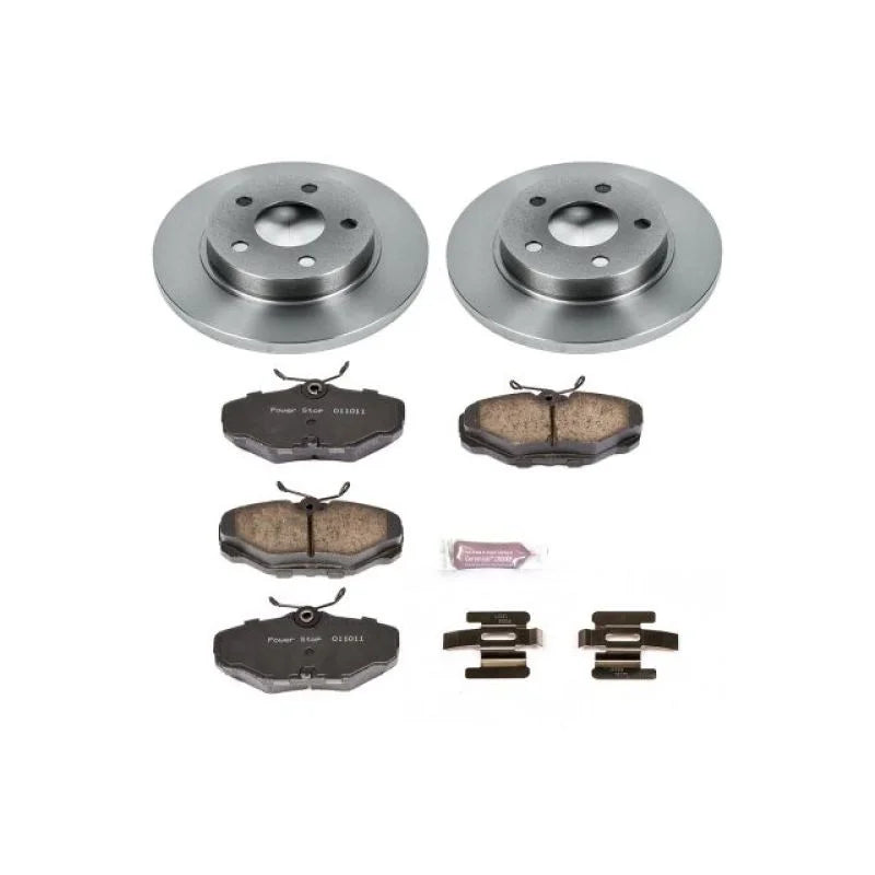 PowerStop Power Stop Rear Autospecialty Brake Kit fits 1993-1997 Ford Taurus / 1993-2004 Ford Taurus LX / 1995 1998 Ford T...