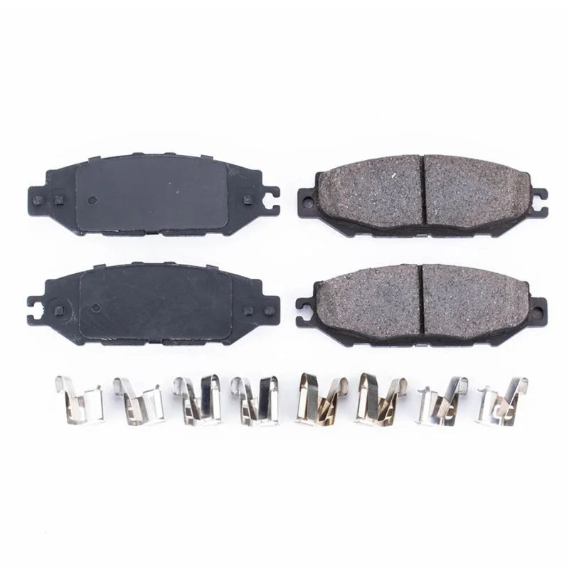 PowerStop Power Stop Rear Z17 EVOLUTION Ceramic Brake Pads w/Hardware fits 1993-2000 Lexus LS400 / 1999 2000 Lexus SC300 /...