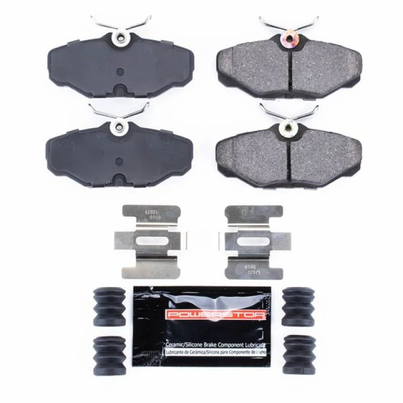 PowerStop Power Stop Rear Z23 Brake Pads w/Hardware fits 1993-1997 Ford Taurus / 1993-2004 Ford Taurus LX / 1995 1998 Ford...
