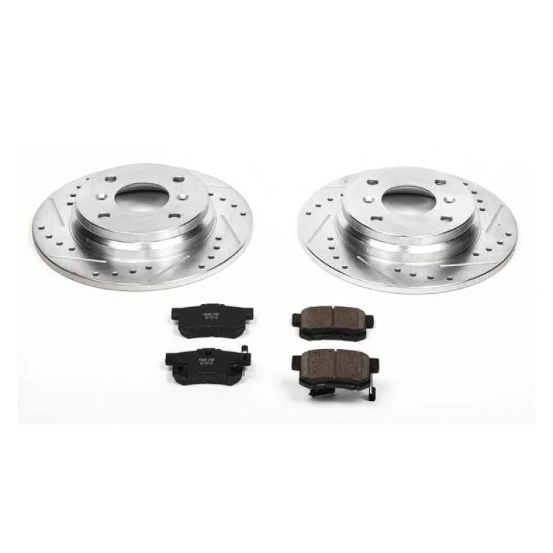 PowerStop Power Stop Rear Z23 EVOLUTION Sport Brake Kit fits 1992-1996 Honda Prelude - Main Product View